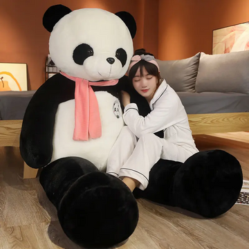 Panda Doll Pillow Plush Toy Cute Cartoon Doll Birthday Gift